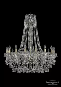 Подвесная хрустальная люстра 1409 Bohemia 1409/16/360/h-96 Pa
