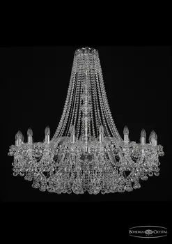 Подвесная хрустальная люстра 1409 Bohemia 1409/20/400/h-113 Ni
