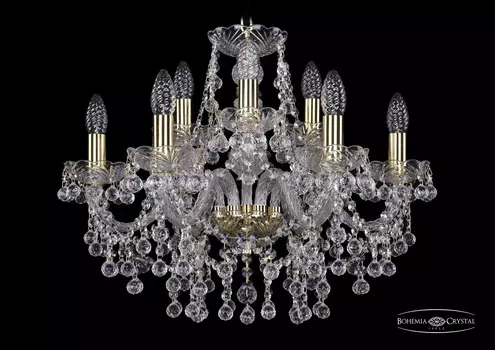 Подвесная хрустальная люстра 1409 Bohemia 1409/6+3/195 G