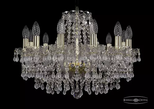 Подвесная хрустальная люстра 1410 Bohemia 1410/12/195 G V0300