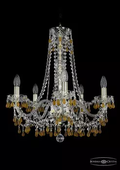 Подвесная хрустальная люстра 1410 Bohemia 1410/5/195/h-60 G V1003