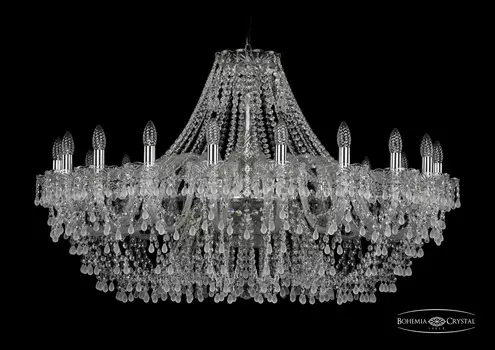 Подвесная хрустальная люстра 1410 Bohemia 1410/20/400 Ni V0300