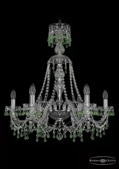 Подвесная хрустальная люстра 1410 Bohemia 1410/6/240/XL-74 Ni V5001