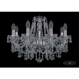 Подвесная хрустальная люстра 1410 Bohemia 1410/8/195 Ni V5001