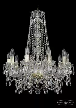 Подвесная хрустальная люстра 1411 Bohemia 1411/10/195/h-70 G