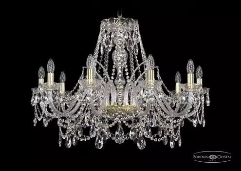 Подвесная хрустальная люстра 1411 Bohemia 1411/10/300 G