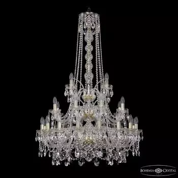 Подвесная люстра Bohemia 1411 1411/16+8+4/300/h-131/3d G