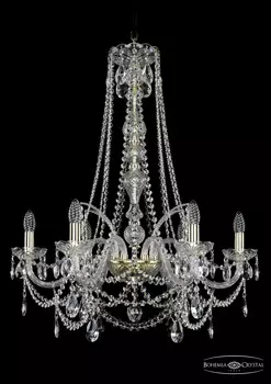 Подвесная хрустальная люстра 1411 Bohemia 1411/6/240/h-83 G