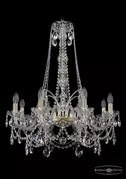 Подвесная хрустальная люстра 1411 Bohemia 1411/8/240/h-83 G
