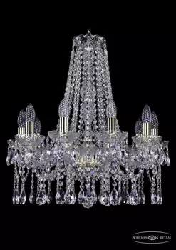 Подвесная хрустальная люстра 1413 Bohemia 1413/10/200/h-60 G
