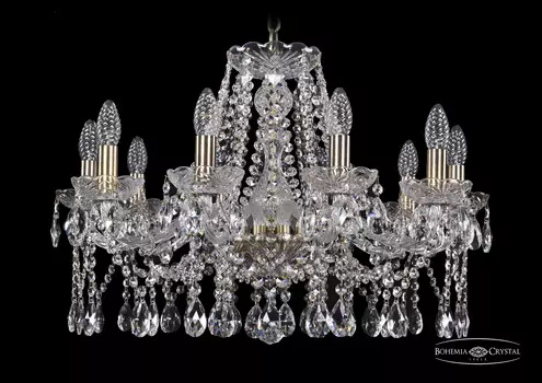 Подвесная хрустальная люстра 1413 Bohemia 1413/10/220 Pa