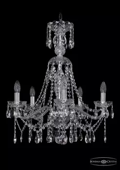 Подвесная хрустальная люстра 1413 Bohemia 1413/5/200/XL-66 Ni