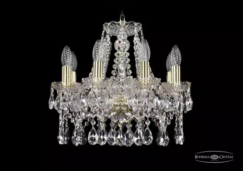 Подвесная хрустальная люстра 1413 Bohemia 1413/8/141 G