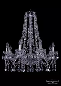 Подвесная хрустальная люстра 1413 Bohemia 1413/8/220/h-73 Ni