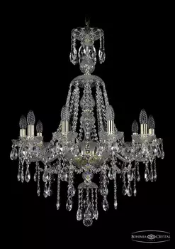 Подвесная хрустальная люстра 1415 Bohemia 1415/10/220/XL-86 G