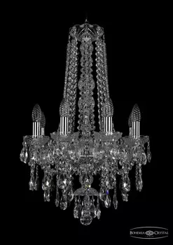 Подвесная хрустальная люстра 1415 Bohemia 1415/8/141/h-69 Ni