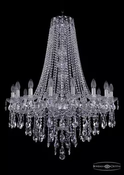 Подвесная хрустальная люстра 1415 Bohemia 1415/16/300/h-108 Ni