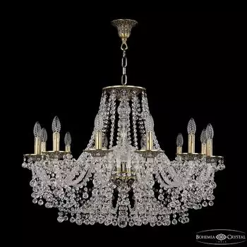 Подвесная люстра Bohemia 1609 16209/12/300 PB