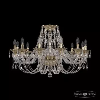 Подвесная хрустальная люстра 1606 Bohemia 16106/12/300 G
