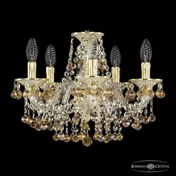 Подвесная хрустальная люстра 1609 Bohemia 16109/5/141 GW K777