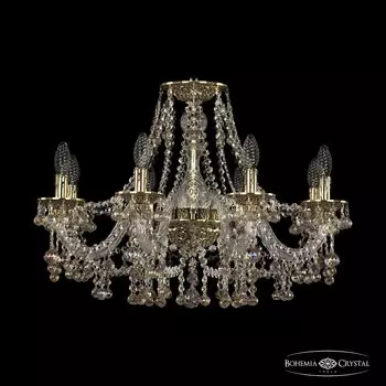 Подвесная хрустальная люстра 1609 Bohemia 16109/8/240 GB K801