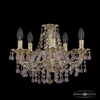 Подвесная хрустальная люстра 1610 Bohemia 16110/5/141 G V7010 R777