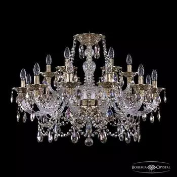 Подвесная хрустальная люстра 1611 Bohemia 16111/12+6/300 G R801