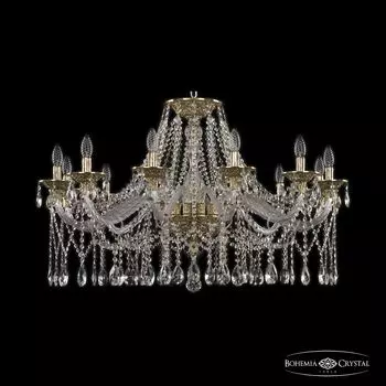 Подвесная хрустальная люстра 1613 Bohemia 16113/12/360 G