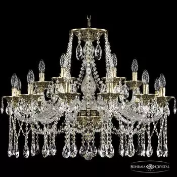 Подвесная хрустальная люстра 1613 Bohemia 16113/12+6/300 GB