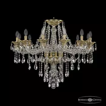 Подвесная хрустальная люстра 1615 Bohemia 16115/12/300 FP