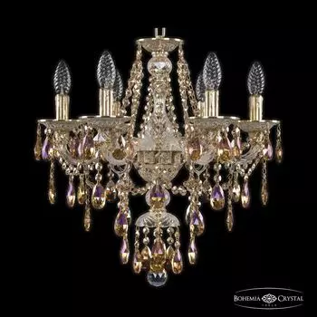 Подвесная хрустальная люстра 1615 Bohemia 16115/6/165 GW R777