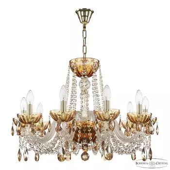 Подвесная люстра Bohemia 5402 5402/10/240 G Amber/M-1H K721