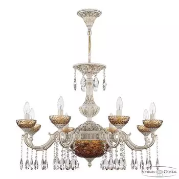 Подвесная люстра Bohemia AL7801 AL78101P/8/250 A WMG P Amber/M-1F