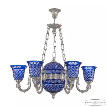 Подвесная люстра Bohemia Florence 71003P/6/175 Ni P2 U Clear-Blue/H-1J
