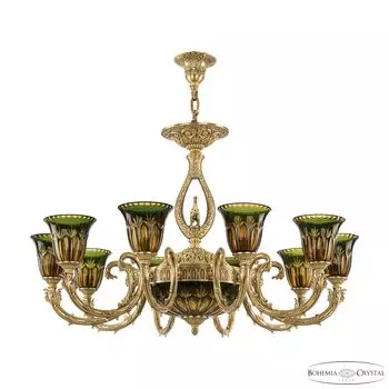 Подвесная люстра Bohemia Florence 71409P/8/250 FP P2 U Amber-Green/H-1