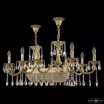 Подвесная люстра Bohemia Verona 72153/10/250/600 G