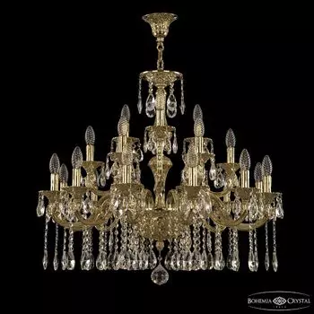 Подвесная люстра Bohemia Verona 72199/12+6+3/250 A G