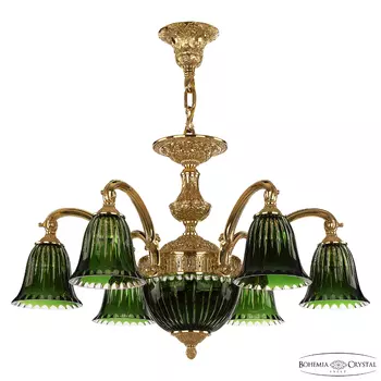 Подвесная люстра Bohemia Verona 72209P/6/175 G P2 D Clear-Green/H-1K