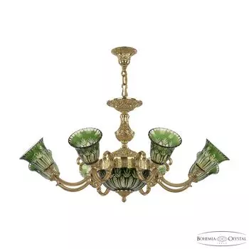Подвесная люстра Bohemia Verona 72213P/8/210 G P2 U Clear-Green/H-1I