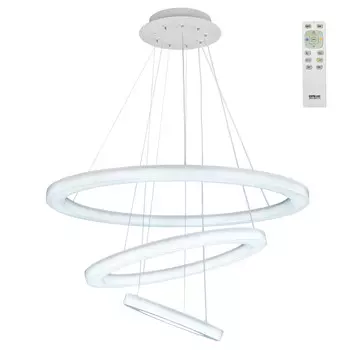 Подвесная люстра с пультом Электрон Citilux CL710104RS