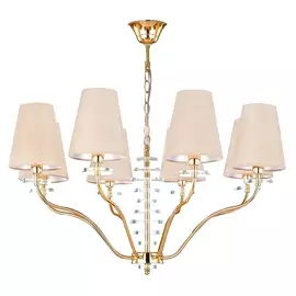 Подвесная люстра Crystal Lux Armando Gold ARMANDO SP8 GOLD