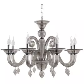 Подвесная люстра Crystal Lux Caetano CAETANO SP-PL8 SMOKE