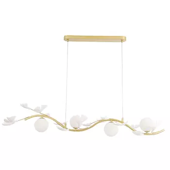 Подвесная люстра Crystal Lux Colibri COLIBRI SP4 GOLD