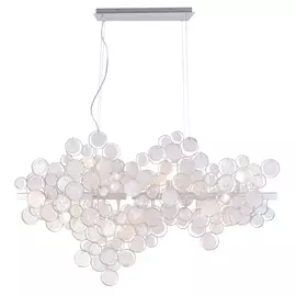 Подвесная люстра Crystal Lux Deseo DESEO SP12 L1000 SILVER