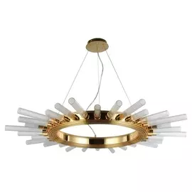 Подвесная люстра Crystal Lux Fair FAIR SP15 GOLD D1000