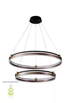 Подвесная люстра Crystal Lux FERNANDO FERNANDO SP123W LED D600+800 COF