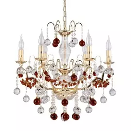 Подвесная люстра Crystal Lux Fruta FRUTA SP6 GOLD