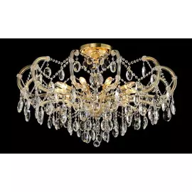 Подвесная люстра Crystal Lux HOLLYWOOD SP-PL10 GOLD D1000