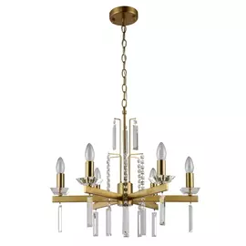 Подвесная люстра Crystal Lux Marron MARRON SP6 BRASS