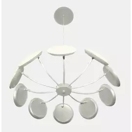 Подвесная люстра Crystal Lux Maxime MAXIME SP10 D600 SILVER